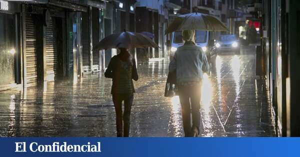 La AEMET advierte: alerta naranja en estas zonas de España por lluvias torrenciales