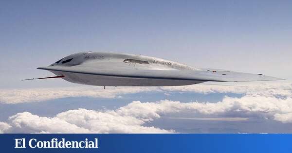 El primer vídeo del bombardero invisible B-21 Raider de la Fuerza Aérea de EEUU