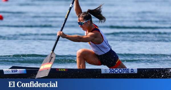 Antía Jácome se queda sin la medalla que le falta tras acabar cuarta en el adiós del piragüismo