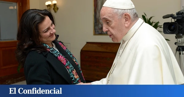 La española exportavoz del Papa: 