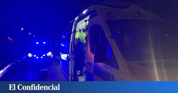 Un motorista de 42 años, en estado muy grave al salirse de la M-506 en Alcorcón (Madrid)