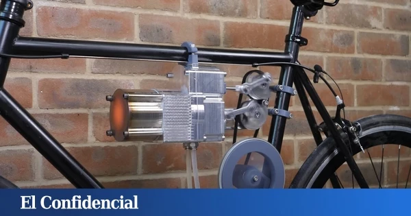 Reconstruye un motor de hace 200 años y consigue una 'e-bike' que funciona sin batería