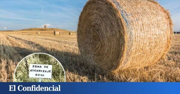 Un agricultor de Segovia descubre un misterioso cartel en sus tierras que parece sacado de 'Cuarto Milenio'