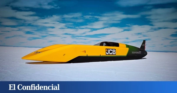 Este coche de hidrógeno puede superar los 563 km/h y doblar el récord mundial de velocidad