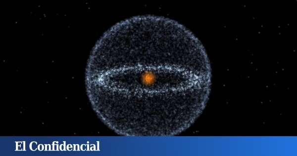 Detectan un objeto en forma de espiral acechando al límite del sistema solar