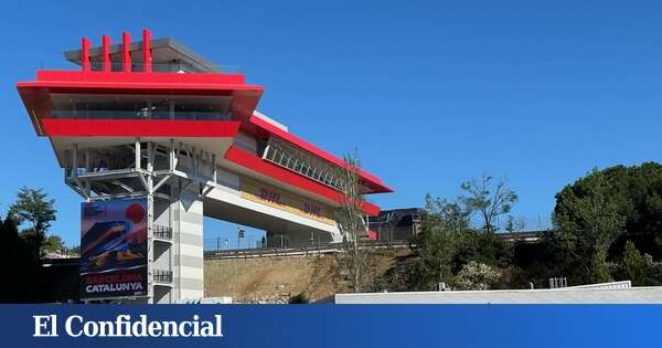 La torre de 600 toneladas de Montmeló para seguir apostando por la Fórmula 1 en Barcelona