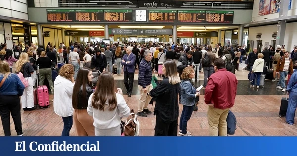 Retrasos en los trenes de alta velocidad a Málaga por un derrumbe parcial en un túnel
