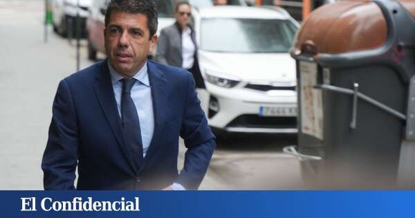 Mazón afirma que no se ha planteado personarse en la causa judicial sobre la dana