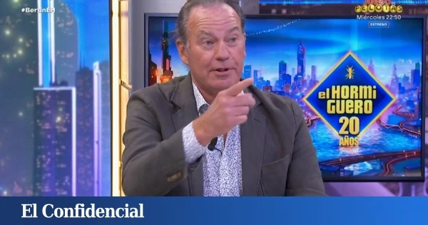 Bertín Osborne, muy harto en 'El hormiguero' ante las afiladas críticas por su última portada: 