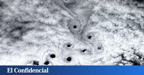 En 2016, la NASA fotografió 10 'agujeros negros' sobre el océano Índico: por fin sabemos qué eran
