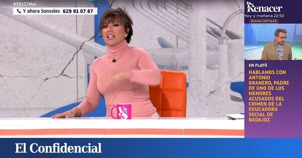 Sonsoles Ónega, espantada e incapaz de mirar al invitado en plena entrevista: 