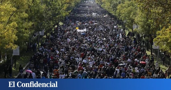 Todas estas calles van a estar cortadas al tráfico este viernes en Madrid: habrá una manifestación con miles de personas