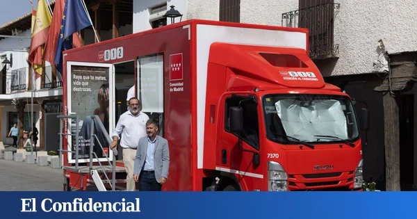 Las oficinas móviles de atención llegan a todos los pueblos de Madrid: 155 municipios y 1 millón de vecinos