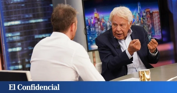 Audiencias TV | Felipe González otorga a Pablo Motos ('El hormiguero') su segunda mejor marca de 2025