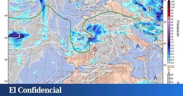Una nueva borrasca amenaza a España y la AEMET activa los avisos amarillos: estas serán las zonas más afectadas