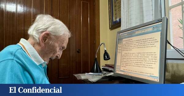 El periodista más longevo… y en activo de España cumple hoy 97 años y está en Málaga