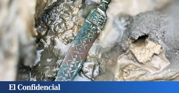 Encuentran una misteriosa daga con una inquietante decoración: tiene 2500 años de antigüedad
