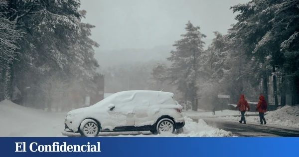 Rescatadas cuatro personas atrapadas en la nieve cerca de la estación de Manzaneda (Ourense)