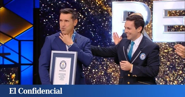 Las lágrimas de Jesús Vázquez por el hito televisivo que le confiese un Récord Guiness: 