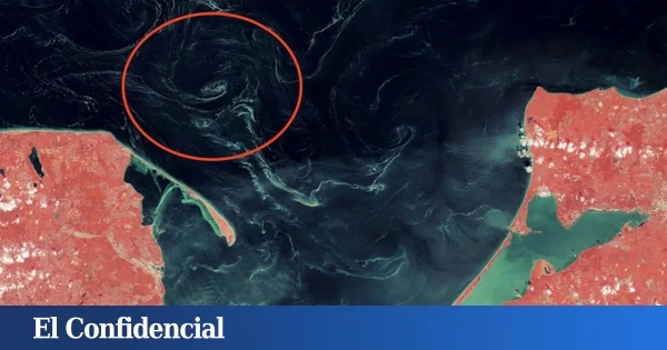 En 2018, un satélite de la NASA fotografió extraños remolinos en el Báltico: por fin sabemos qué eran