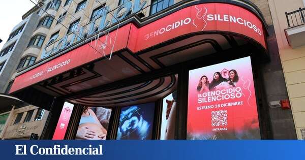 La Gran Vía de Madrid acoge un documental contra el aborto llamado ‘El genocidio silencioso’