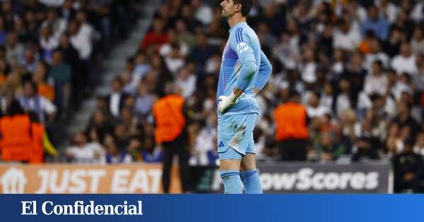 Siguen las malas noticias para el Madrid: Courtois también cae lesionado y se pierde el Clásico