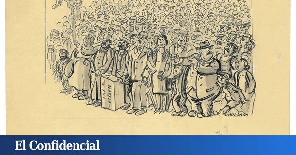José Robledano y su Madrid: el arte del caricaturista que pudo ser pintor, torero y actor