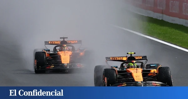 Piastri tumba a Norris en un día negro para Alonso y Sainz en el Gran Premio de Bélgica
