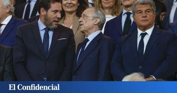 El difícil equilibrio de Florentino Pérez: defender al Real Madrid del Barça... y salvar a Laporta