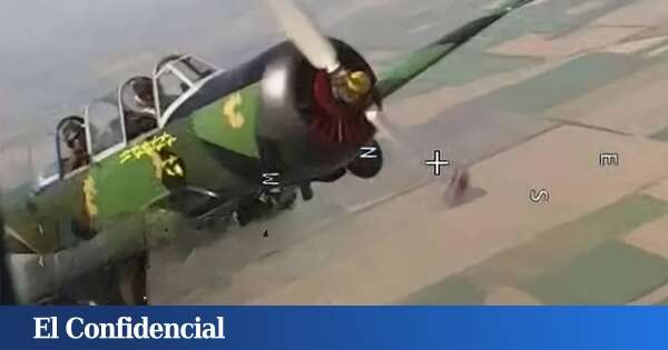 Los rusos se exasperan con el viejo avión soviético con el que Ucrania destruye sus drones