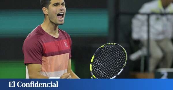 Alcaraz vs. Draper: hora y dónde ver el partido de semifinales del Masters 1000 de Indian Wells