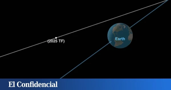 La NASA lo confirma: un asteroide pasó a escasos 400 km de la Tierra hace solo una semana