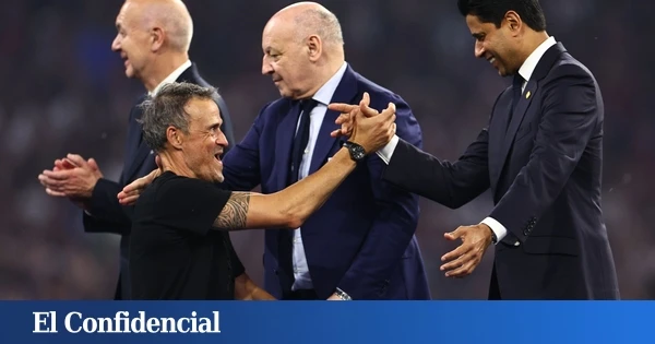 La voracidad de Luis Enrique y el cheque en blanco del jeque: 