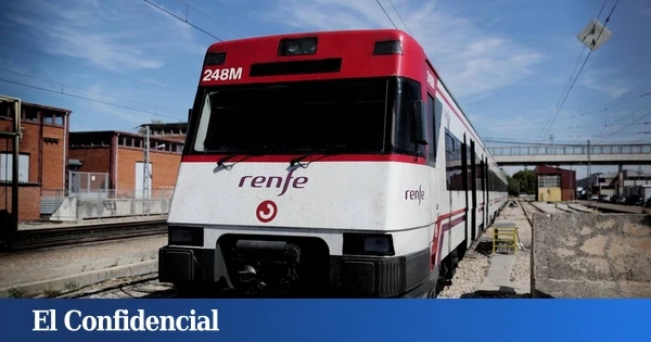 Dos heridos leves tras descarrilar un cercanías cerca de la estación de San Fernando de Henares (Madrid)
