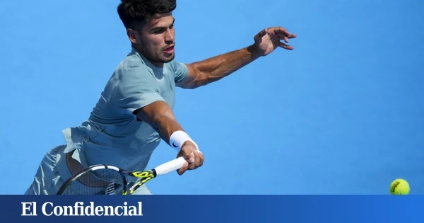 Alcaraz acaba con la resistencia de Dzumhur y debuta con triunfo en Cincinnati (6-1, 2-6, 6-3)