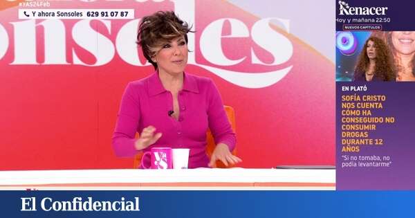 Tremenda caída de Sonsoles Ónega, en directo: 