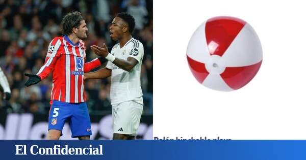 Polémica antes del Euroderbi: el Atleti pone a la venta balones de playa por menos de cuatro euros