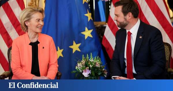 Von der Leyen se reúne con JD Vance: así ha sido el primer contacto de la UE con la era Trump 2.0