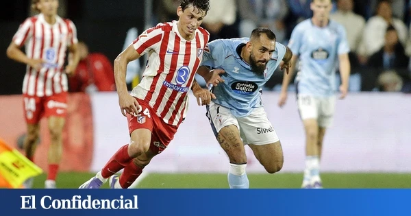 La expulsión de Lenglet condena al Atleti: empate en Balaídos y al parón con sabor agridulce (1-1)