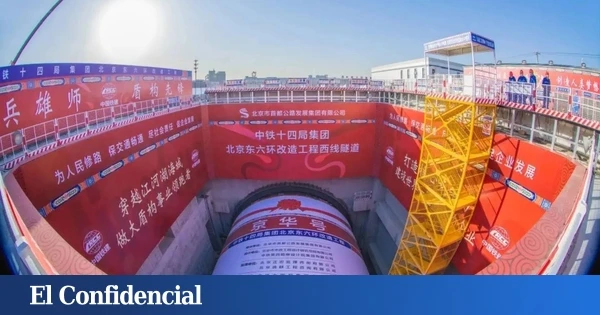 La mayor tuneladora ferroviaria del planeta bate su propio récord mundial y cruza el Yangtsé
