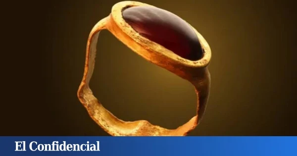 Descubren en Israel un anillo de oro enterrado 2.300 años: pudo ser de una joven prometida