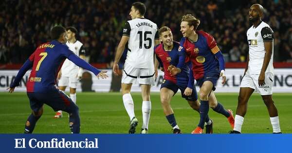 El Barça humilla a un Valencia vergonzoso en Montjuic y le propina una paliza histórica (7-1)