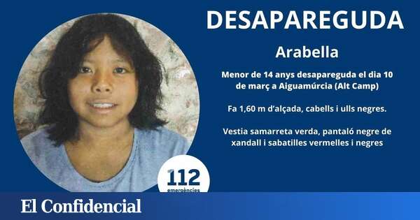 Hallan muerta a una menor de 14 años desaparecida desde el lunes en Aiguamúrcia (Tarragona)