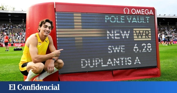 Mondo Duplantis, récord del mundo de pértiga: 