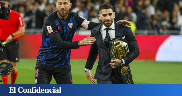 El séquito de Ilia Topuria en sus combates: desde Omar Montes hasta Sergio Ramos