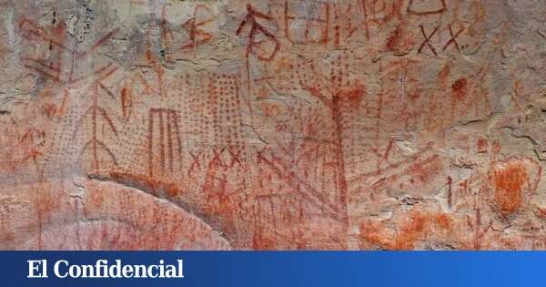 ¿Son estas pinturas rupestres obra de una cultura desconocida hasta ahora?