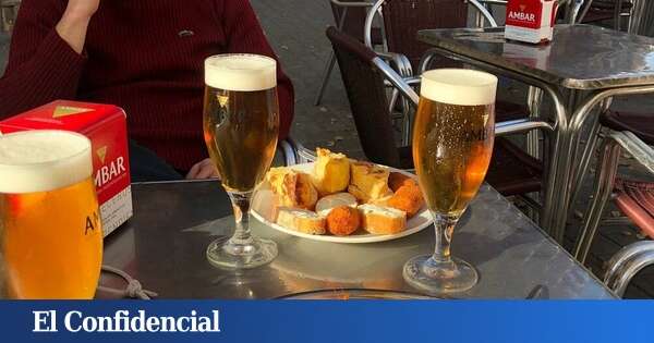 Tapas gratis XXL para sobrellevar la cuesta de enero en este bar de Madrid: solo pagas 3 euros por una caña