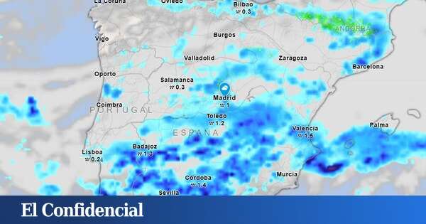 'Konrad' pone en alerta a media España y la AEMET avisa: estas serán las zonas afectadas por las fuertes lluvias (y la nieve)