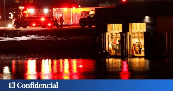 Las comunicaciones con la torre de control segundos antes del choque: 