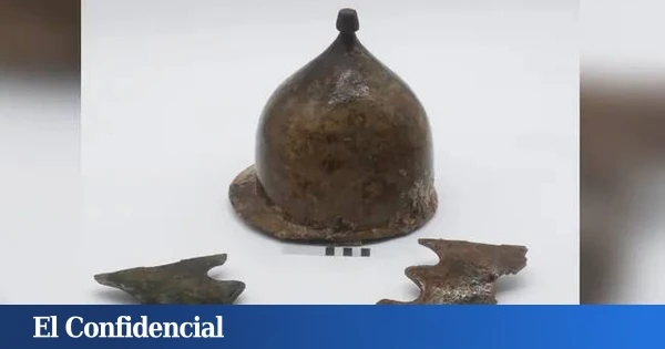 Hallan un increíble casco romano en Sicilia que data de las Guerras Púnicas